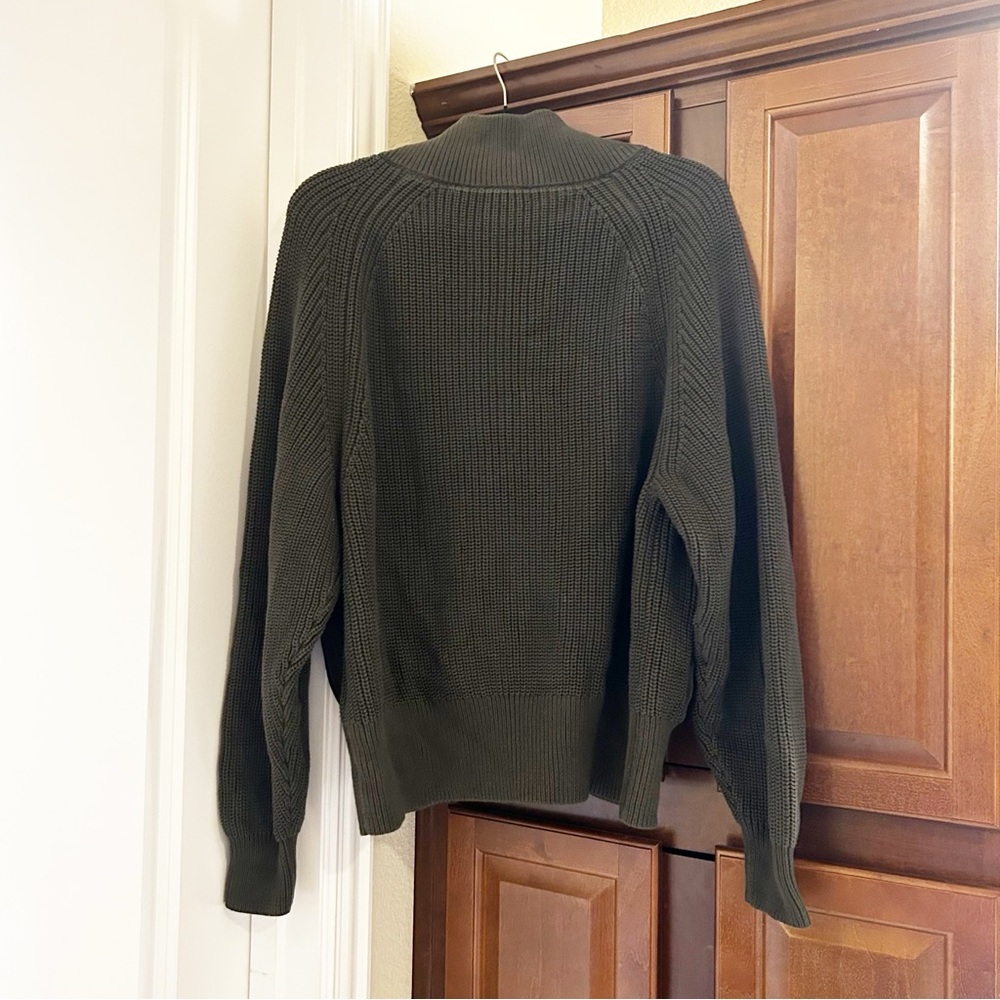 NWT Varley Anthropologie Tessa Zip Through Knit Jacket - Picture 9 of 9